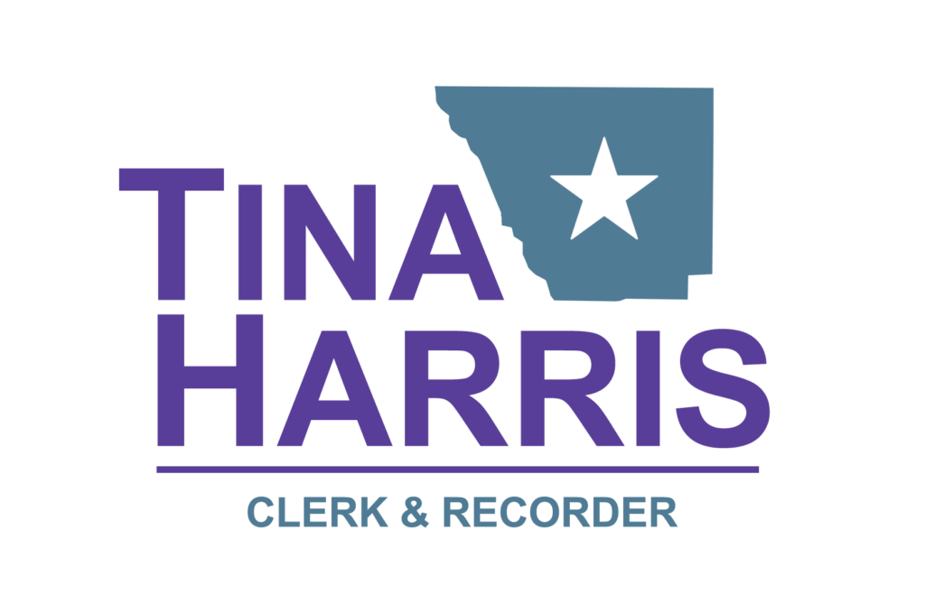 Tina Harris Clerk and Recorder Logo